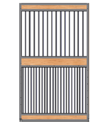Welded Full Grill Stall Door